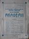 Litomyšl, JDO, Akademie - Kávová společnost - plakát, 1932
