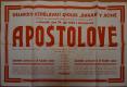 Jičín, Barák, Apoštolové - plakát, 1923