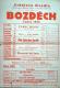 Praha-Vršovice, Bozděch, měsíční program, leden 1950 - plakát