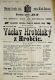 Mladá Boleslav, Kolár, Václav Hrobčický z Hrobčic - plakát, 1888