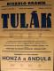 Praha-Braník, SDO, Tulák - Honza a Andula - plakát, 1934