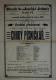 Praha-Holešovice, Divadlo Sv.-Josefské Jednoty, Chudý písničkář - plakát, 1906