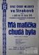 Strakov, SČM, Má matička chudá byla - plakát, 1946
