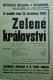 Polička, Ochotníci, Zelené království - plakát, 1934