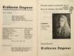 Plzeň, Jirásek, Královna Dagmar – program, 1940