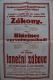 Heřmanův Městec, Rudolf Pokorný, Zákony - Blázinec v prvním poschodí - plakát, 1925