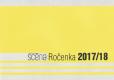 Ročenka Amatérské scény, titulní strana, 2017/2018