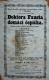 Chrudim, Divadelní ochotníci, Doktora Fausta domácí čepička - plakát, 1864