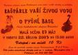 Pelhřimov, Rolnička, Kašpárek vaří živou vodu - O pyšné base - plakát, 2003