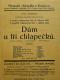 Polička, Ochotníci, Dům u tří chlapečků - plakát, 1929