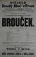 Praha-Nové Město, Beseda Okoř, Brouček - plakát, 1901 