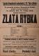Jičín, Tyl, Zlatá rybka - plakát, 1920