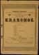 Hořice, sborové učitelští, Krakonoš, 1886 - plakát