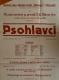 Ostroměř, Komenský, Psohlavci - plakát, 1928