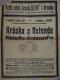 Praha-Braník, Oliva, Kráska z Ostende - plakát, 1913