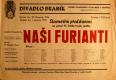 Praha-Braník, SDO, Naši furianti - plakát, 1946