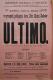 Polička, Ochotníci, Ultimo - plakát, 1905