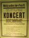 Praha-Braník, Blahoslav, Koncert - plakát, 1931