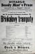Praha-Nové Město, Beseda Okoř, Břinkalovy trampoty - plakát, 1900