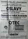 Dolní Stakory, Tyl, Otec (A. Jirásek), součást oslav 50. výročí zal. spolku - plakát, nekonalo se, 1938