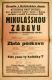 Kolín, Katolický dům, Zlatá pěnkava - Kde jsou ty koláčky? -  plakát, 1923
