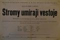 Sezemice, Ochotníci, Stromy umírají vstoje - plakát, 1958