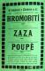 Žiželice, Tyl, Hromobití - Zaza - Poupě - plakát, 1912