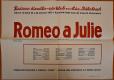 Lázně Bělohrad, Raisovo divadlo, Romeo a Julie - plakát, 1953