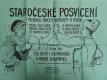Sloupnice, NJS, Staročeské posvícemí - plakát, 1917