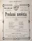 Rakovník, Pěvecko hudební spolek, Prodaná nevěsta - plakát, 1903