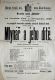 Mladá Boleslav, Kolár, Mlynář a jeho dítě - plakát, 1888