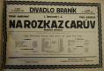 Praha-Braník, SDO, Na rozkaz carův - plakát, 1926
