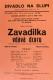 Praha-Nové Město, Divadlo Na Slupi, Zavadilka vdává dceru - plakát, 1936