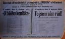 Miletín, Erben, U bílého koníčka - To jse sám rád! - plakát, 1923