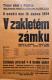 Polička, Ochotníci, V zakletém zámku - plakát, 1934