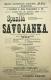 Němčice, SDO, Spanilá Savojanka - plakát, 1904