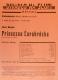 Praha-Nové Město, Divadlo Na Slupi, Princezna Čarokráska - plakát, 1937