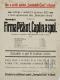 Opava, Čech, Firma Piškot, Čaplin a spol - plakát, 1925