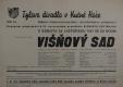 Kutná Hora, Tyl-ZK Modena, Višňový sad - plakát, 1951