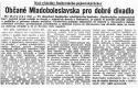 Dobrovice, Pojizerské hry, 1. ročník - článek, 1949