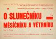 Žďár nad Sázavou, Dětská divadelní scéna, O Slunečníku, Měsíčníku a Větrníku - plakát, 1957