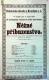 Brandýs nad Labem, Ochotnické divadlo, Něžné příbuzenstvo - plakát, 1877