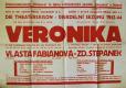 Jihlava, Klicpera, Veronika - plakát, 1943