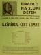 Divadlo Na Slupi, Kašpárek, čert a smrt - plakát, 1930