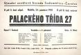 Sudoměřice u Bechyně, Osvětová beseda, Palackého třída 27 – plakát, 1951