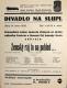 Praha-Pankrác, Dramatický odbor Jednoty zřízenců el. dráhy a Čsl. beseda Nusle, Zemský ráj to na pohled...- plakát, v Divadle Na Slupi, 1933