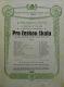 Polička, Ochotníci, Pro českou školu - plakát, 1911
