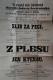 Pardubice, NJS, Dámský odbor, Kniha zápisů, Slib za pecí - Z plesu - Jen kterou - plakát, 1894 - 1898