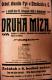 Žiželice, Tyl, Druhá míza - plakát, 1930
