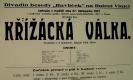 Dolní Vinice, Divadlo besedy Havlíček, Křižácká válka, Ferd. Oliva - plakát, 1921